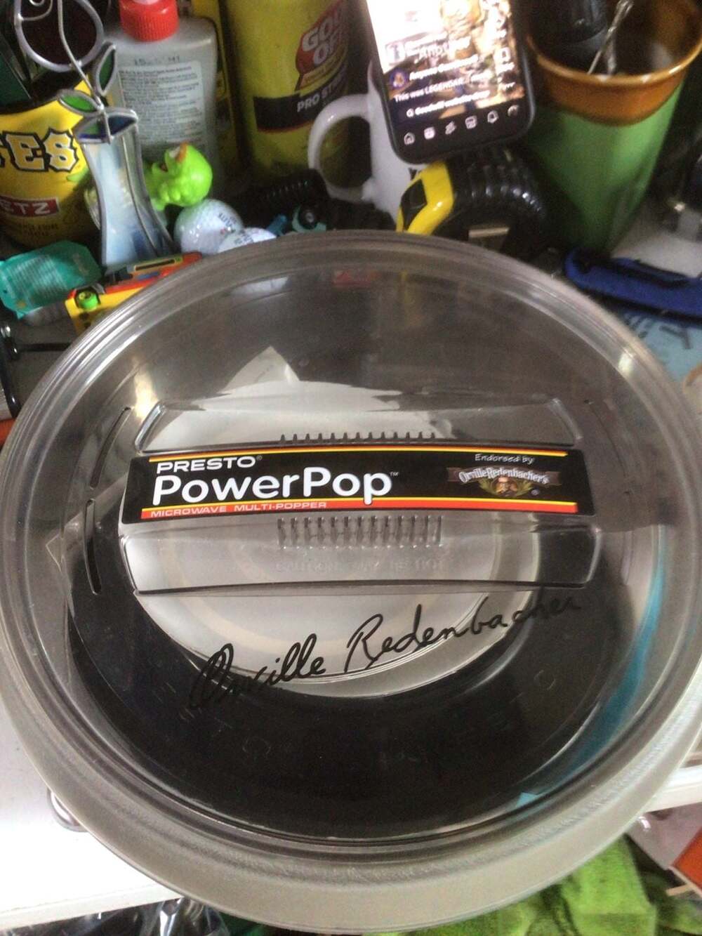 Presto PowerPop Microwave Multi-Popper Orville Redenbacher Edition